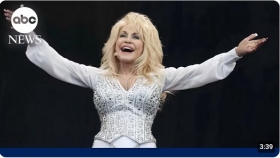 Tributes pour in across the world for Dolly Parton