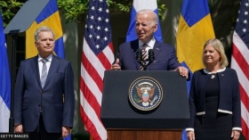 Ukraine war: US fully backs Sweden and Finland Nato bids, Biden says